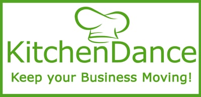 KitchenDance logo and tagline 2025